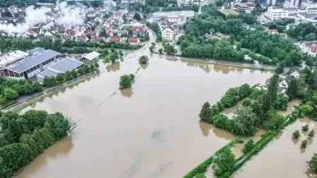 Германияда қатты жауынның арты су тасқынына ұласты