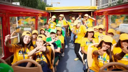 Балалар экскурсиялық пойызы жолға шығады 