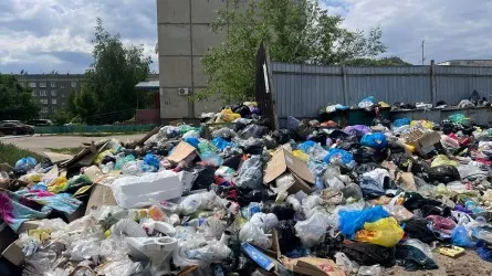 Прибрежный поселок Новая Бухтарма утопает в гниющих отходах в ВКО 
