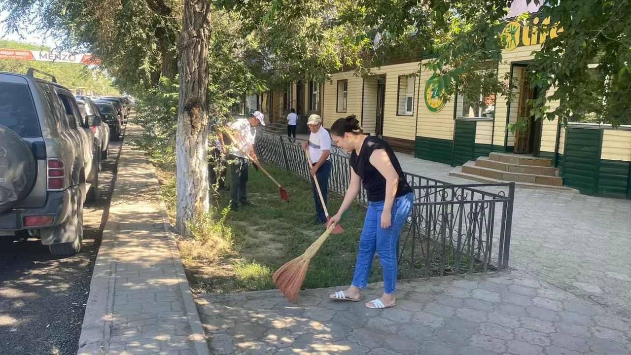"Таза Қазақстан": в городах и районах области Ұлытау прошли экологические мероприятия