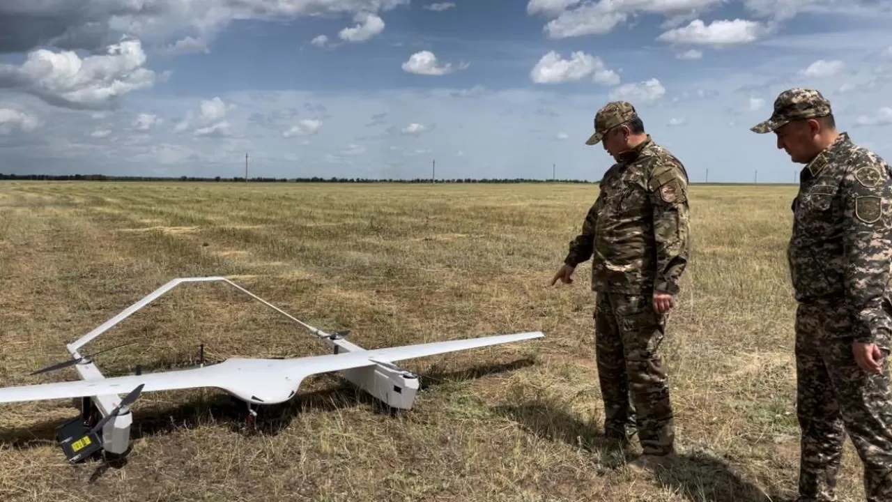 Новый беспилотник испытали в ДЧС Абайской области 