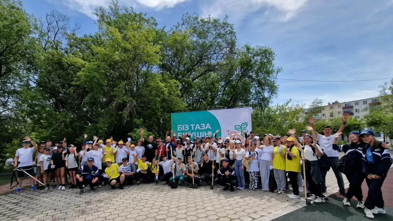Қарағанды облысы өкілдері "Жастар таза Қазақстан үшін!" акциясына қолдау білдірді