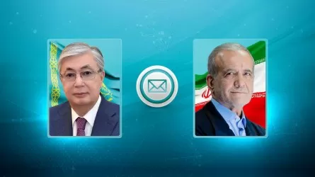 Қасым-Жомарт Тоқаев Масуд Пезешкианды құттықтады