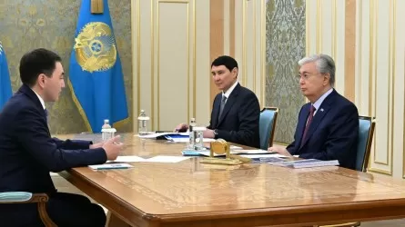 Президент Стратегиялық жоспарлау және реформалар агенттігінің төрағасы Жандос Шаймардановты қабылдады