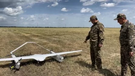 Новый беспилотник испытали в ДЧС Абайской области 