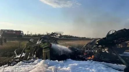 Ақмола облысында ұшақ апатқа ұшырады
