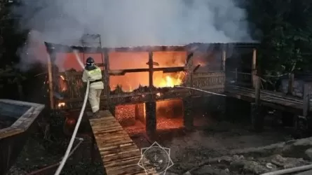 Ақтөбеде монша кешені өртенді