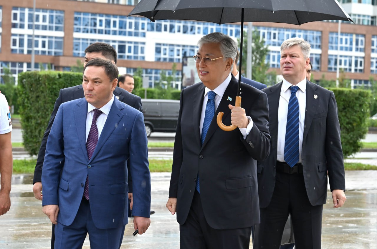 Мемлекет басшысы V Дүниежүзілік көшпенділер ойындарының дайындық барысымен танысты