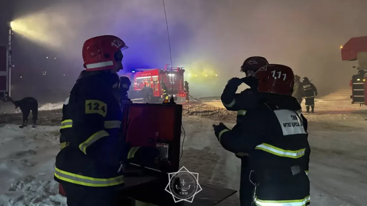 Петропавлда тұрғын үйден өрт шығып, 68 адам қауіпсіз жерге шығарылды