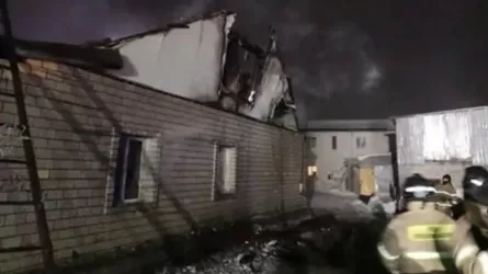 Ақмола облысында бір мезгілде екі өрт орын алды 