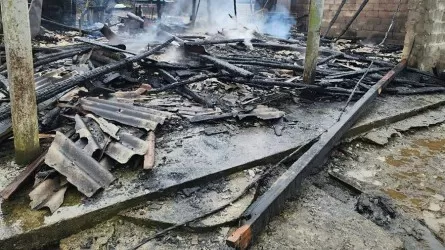 Абхазияда үй өртеніп, бір үйдің 5 баласы қайтыс болды 