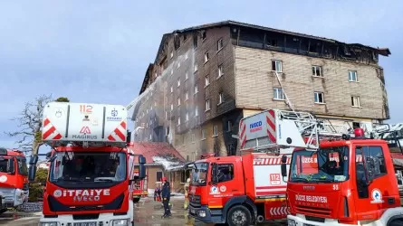 Түркияда қонақ үйдегі өрттен қаза тапқандар саны 76 адамға жетті