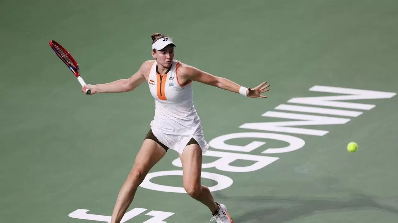 Елена Рыбакина Қытайдағы турнирде жеңімпаз атанды