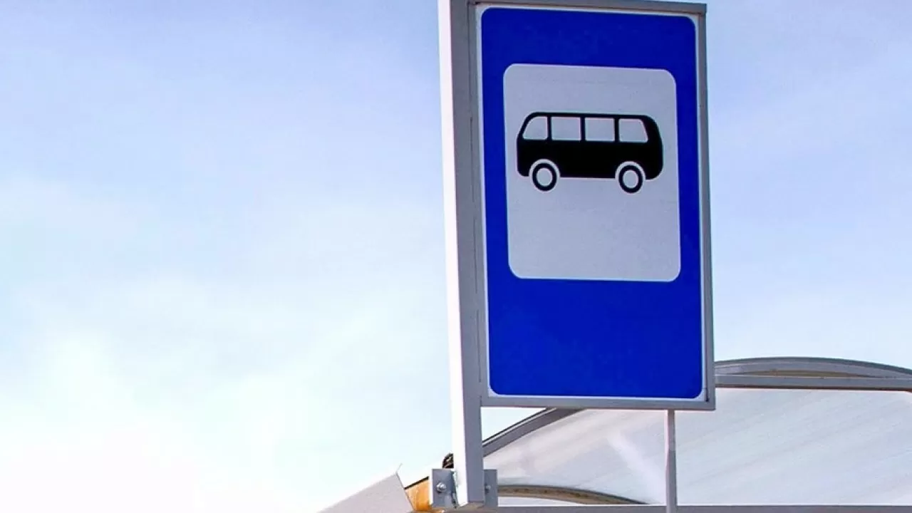 Автобусную остановку открыли рядом с одной из школ Астаны