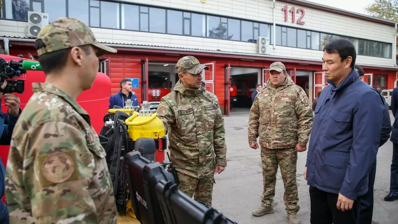В Алматы построят четыре новых пожарных депо