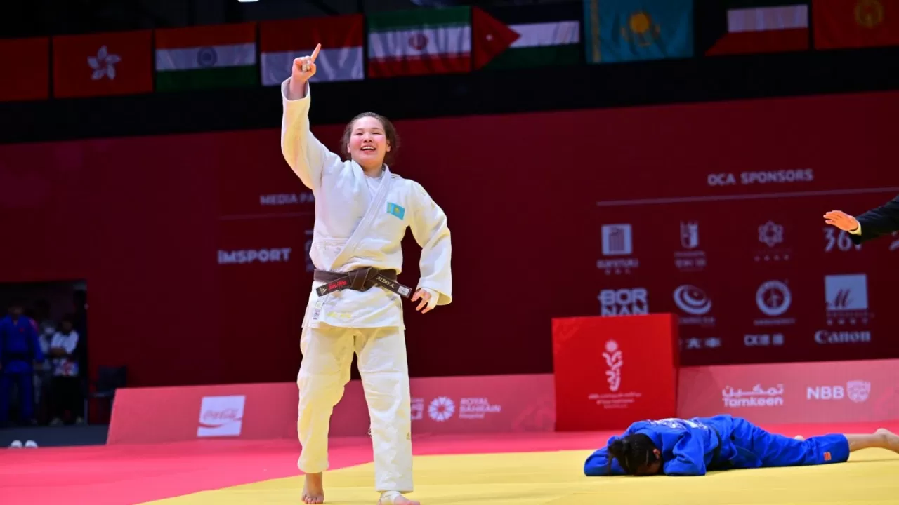 Дзюдошы Айша Алтай жасөспірімдер Азиадасында чемпион атанды