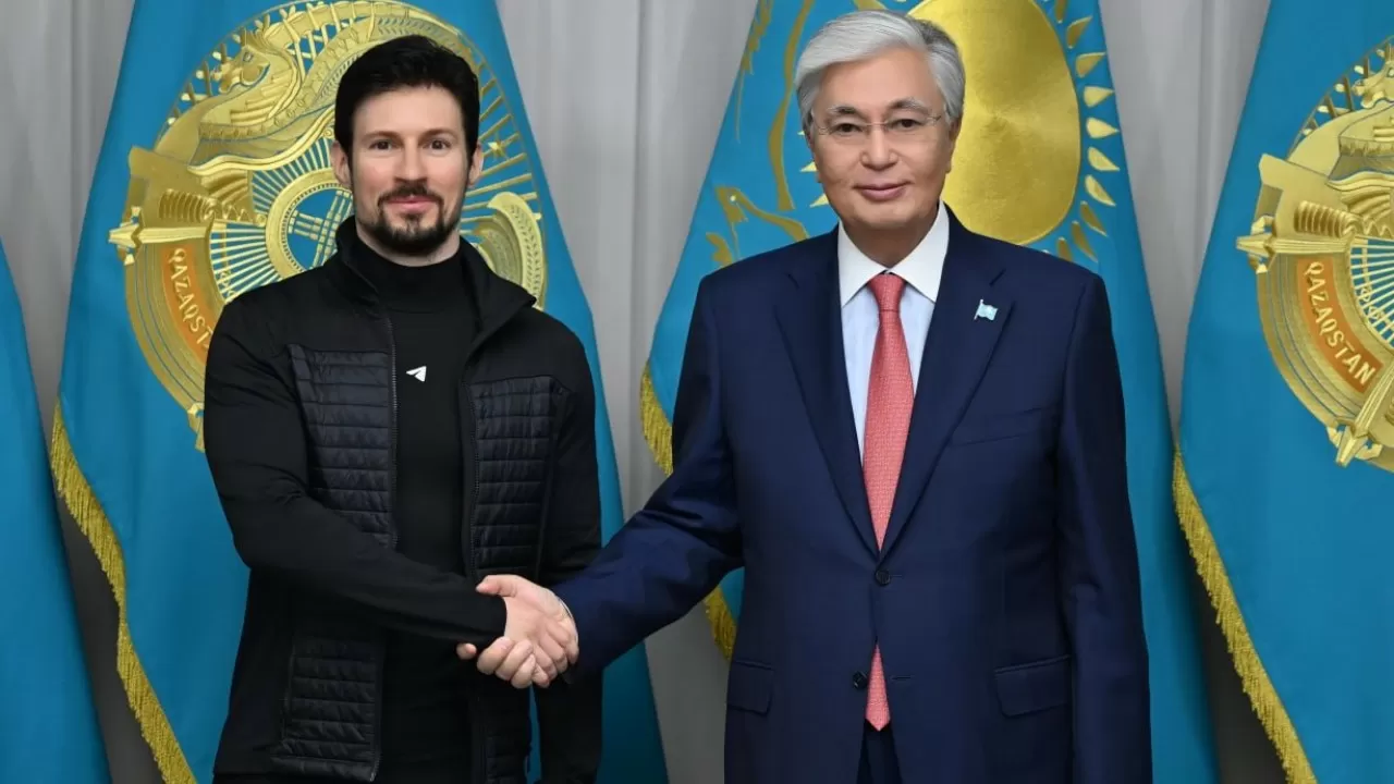 Президент РК и Павел Дуров обсудили AI и кибербезопасность 