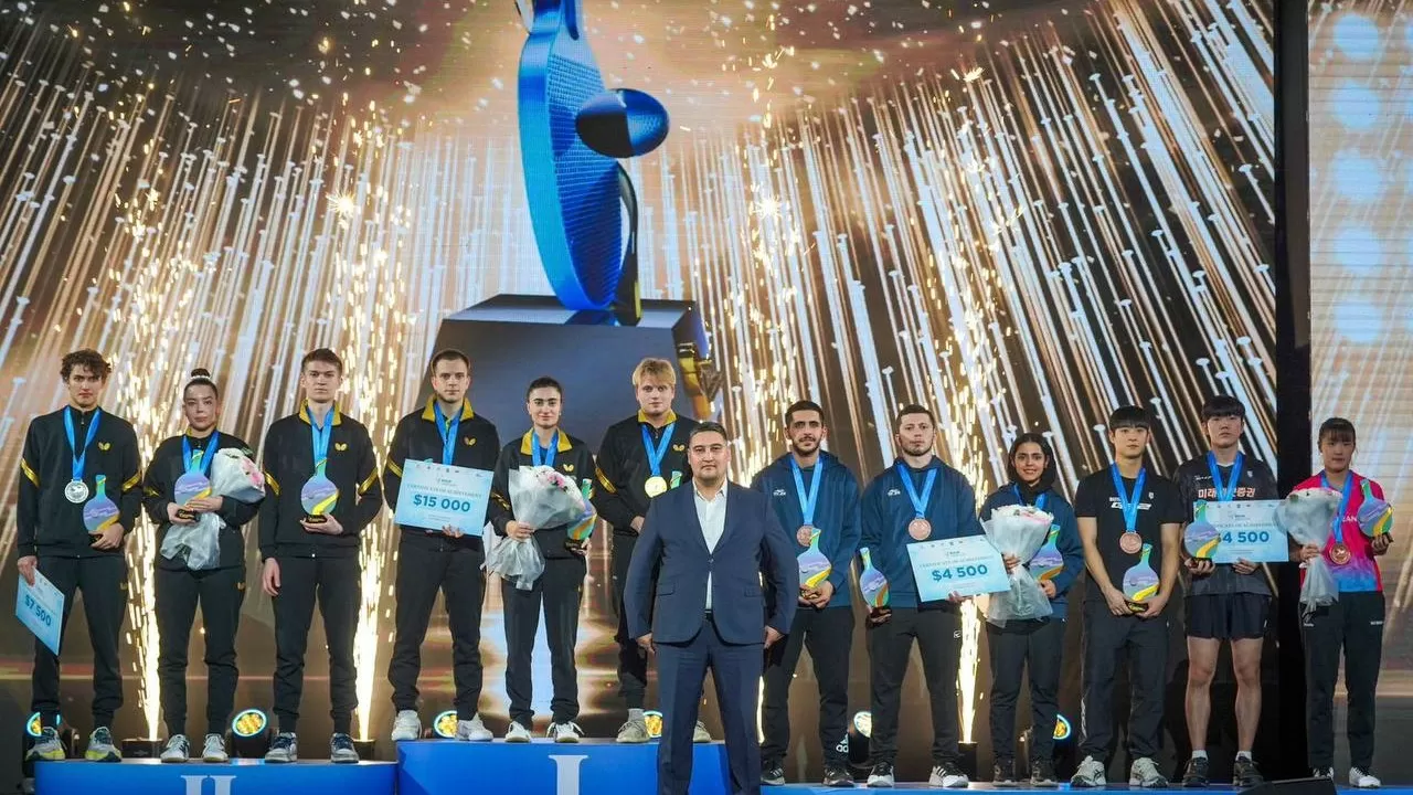 Стали известны имена победителей Кубка президента по настольному теннису