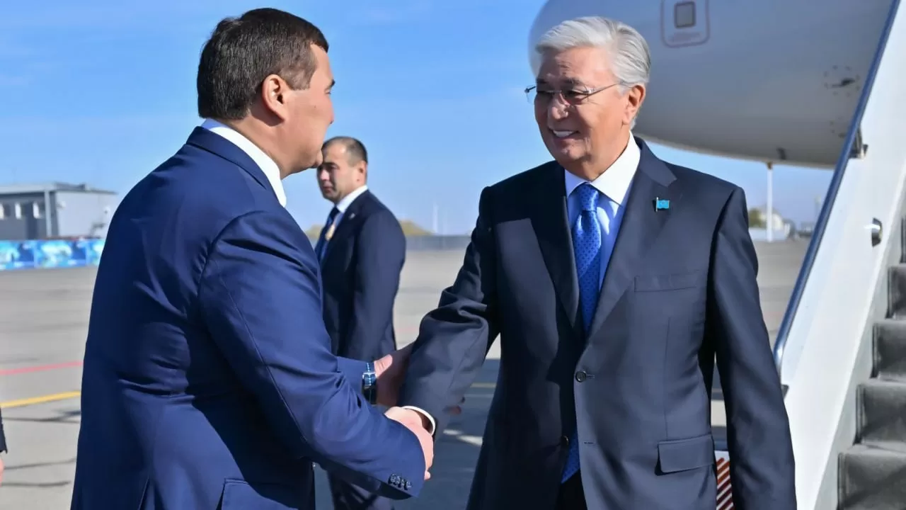 Токаев прибыл в Кызылординскую область 