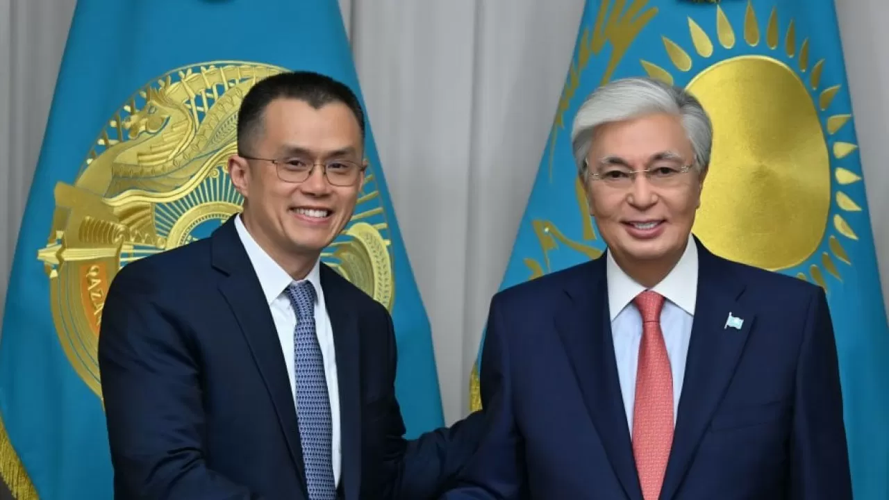 Токаев оценил вклад основателя Binance в развитие мировой индустрии криптовалют