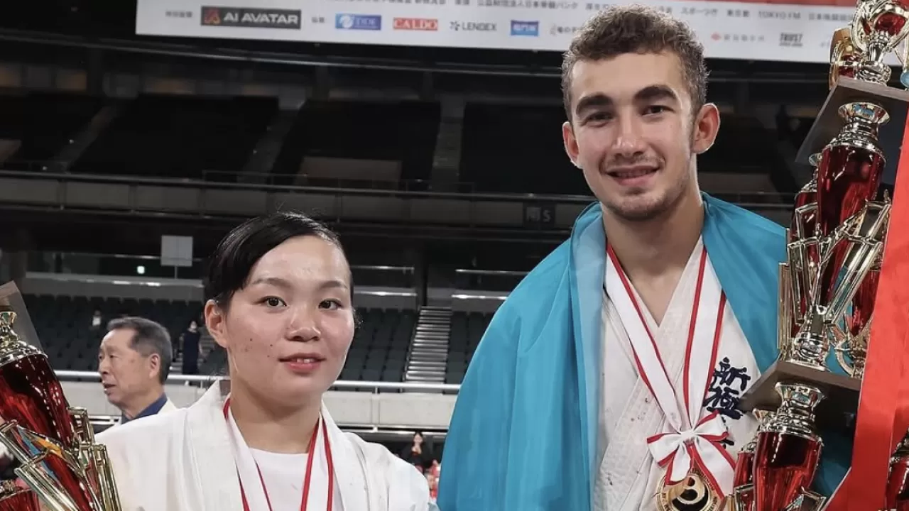 Қазақстандық каратэші Жапония чемпионатында тарихи жеңіске жетті