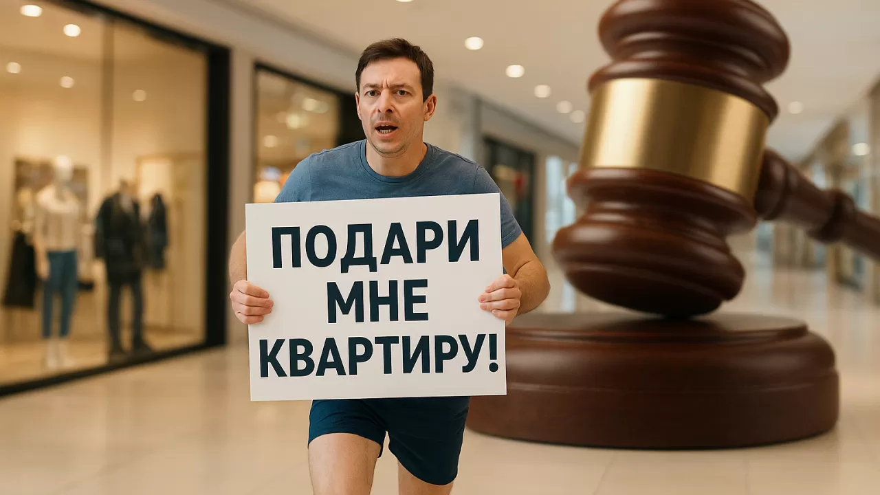 В Астане одиночный "пикет в трусах" закончился в зале суда 