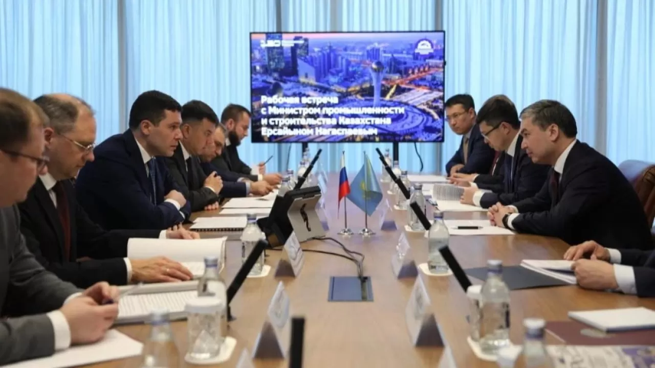 О чем говорили на встрече министры промышленности Казахстана и России