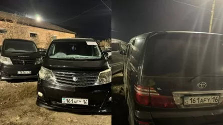 Өскеменде мемлекеттік нөмірлері бірдей 2 көлік табылды