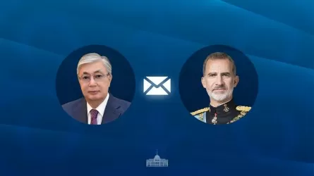 Токаев поздравил Короля Испании