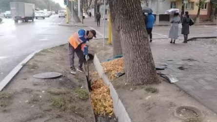 Алматы готовится к дождям и возможным подтоплениям 