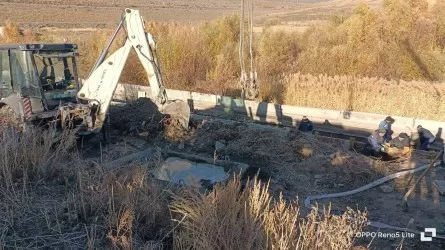 Водники восстанавливают гидроузлы и каналы в области Абай 