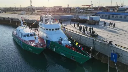 Каспий теңізіндегі жағалау күзеті заманауи кемемен толықты