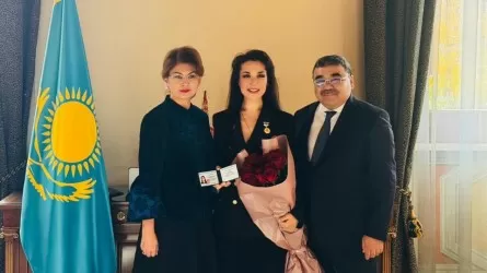 Мария Мудряк удостоена звания Заслуженного деятеля Казахстана 
