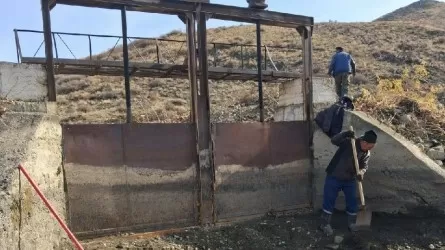 На Кендерлыкском гидроузле начали бетонные работы в ВКО 