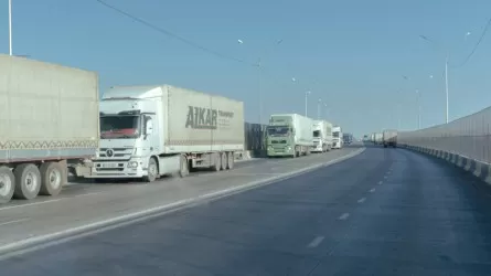 Қазақстан мен Қытай шекарасында жүк көліктерінің ұзын-сонар кезегі пайда болды