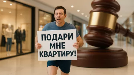 В Астане одиночный "пикет в трусах" закончился в зале суда 