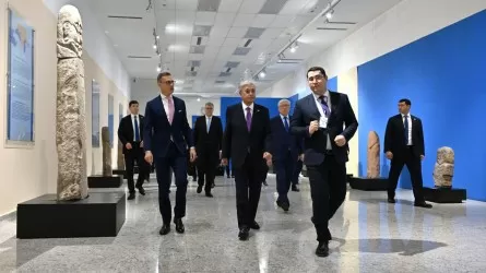 Касым-Жомарт Токаев и Александр Стубб посетили Национальный музей 