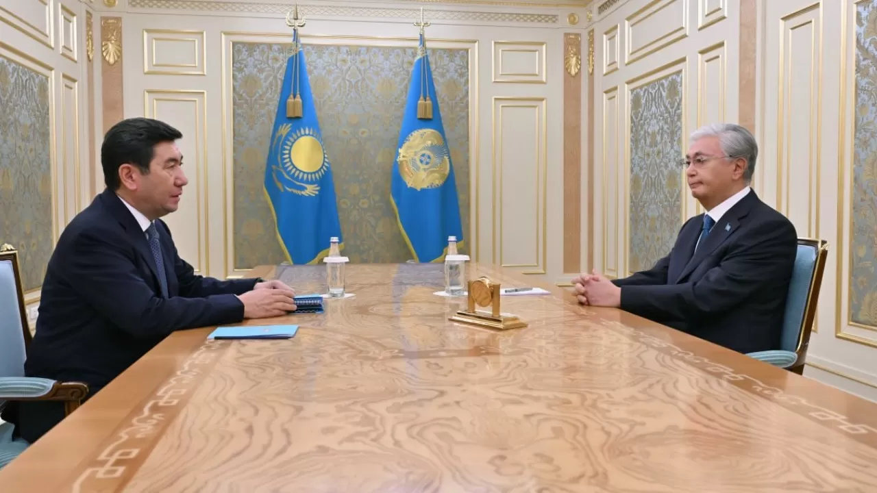 Ерлан Қошанов Президентке Мәжілістің атқарған қызметі туралы есеп берді