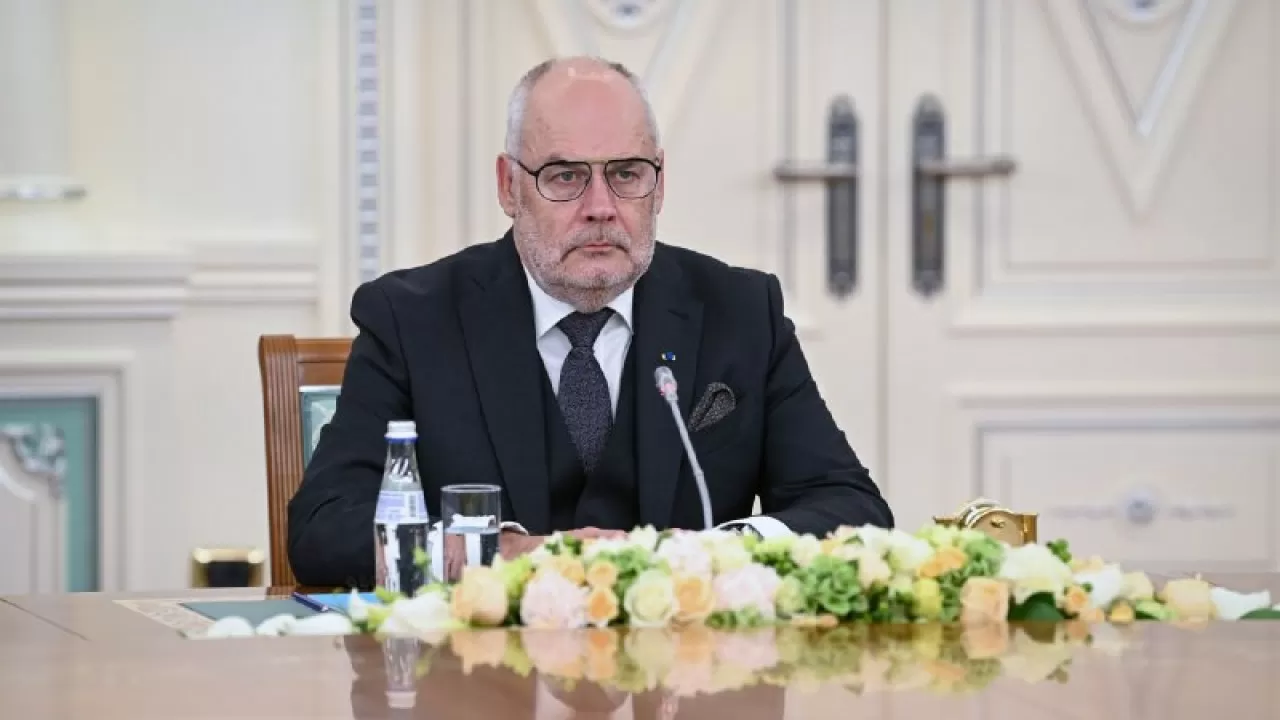 Алар Карис Қазақстанды Эстонияның Орталық Азиядағы ең маңызды экономикалық серіктесі деп атады