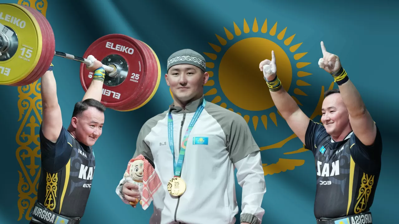 Қазақстандық ауыр атлет бірден 3 алтын медаль жеңіп алды