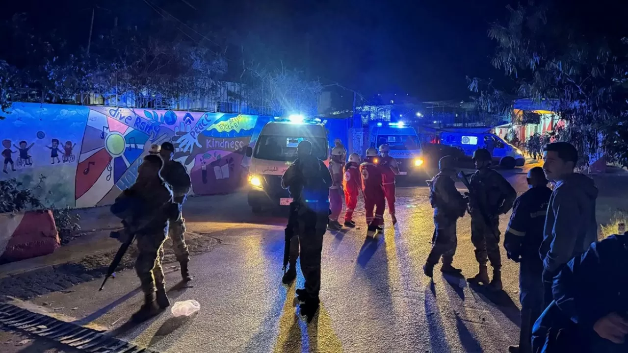 Израиль атаковал лагерь палестинских беженцев на юге Ливана