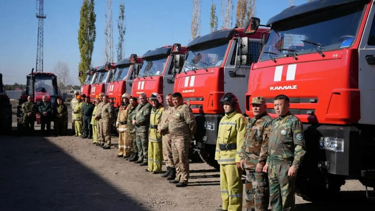 Гослесфонду РК значительно обновили парк противопожарной техники 