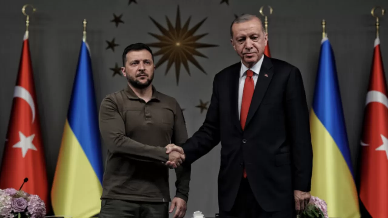 Бүгін Режеп Тайып Ердоған Украина президенті Владимир Зеленскиймен келіссөздер өткізеді