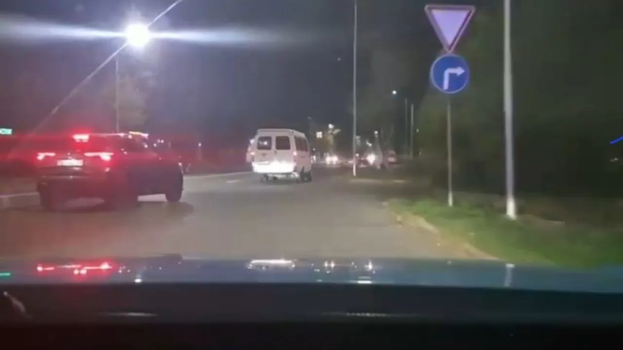 Пьяный водитель устроил погоню в Таразе