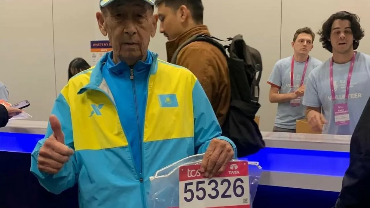 80 жастағы қазақстандық спортшы Нью-Йорк марафонын бағындырды