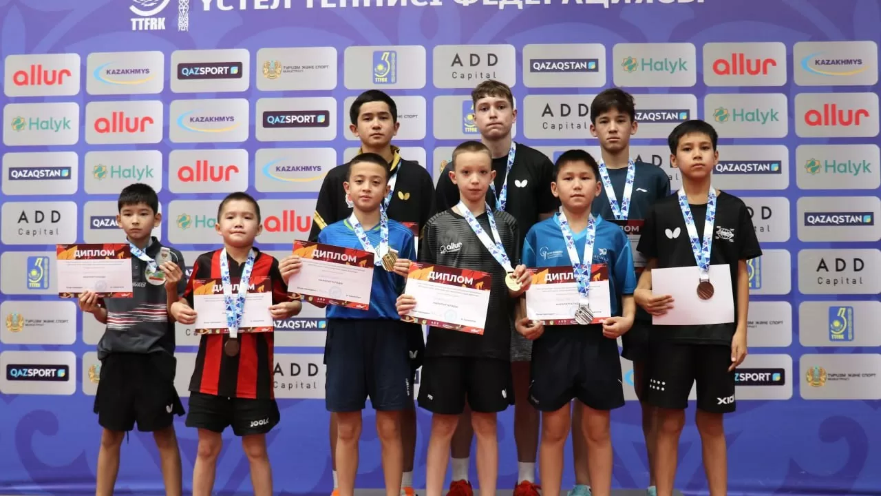 Настольный теннис: Казахстан и Узбекистан разыграли "Золотую осень" в Алматы