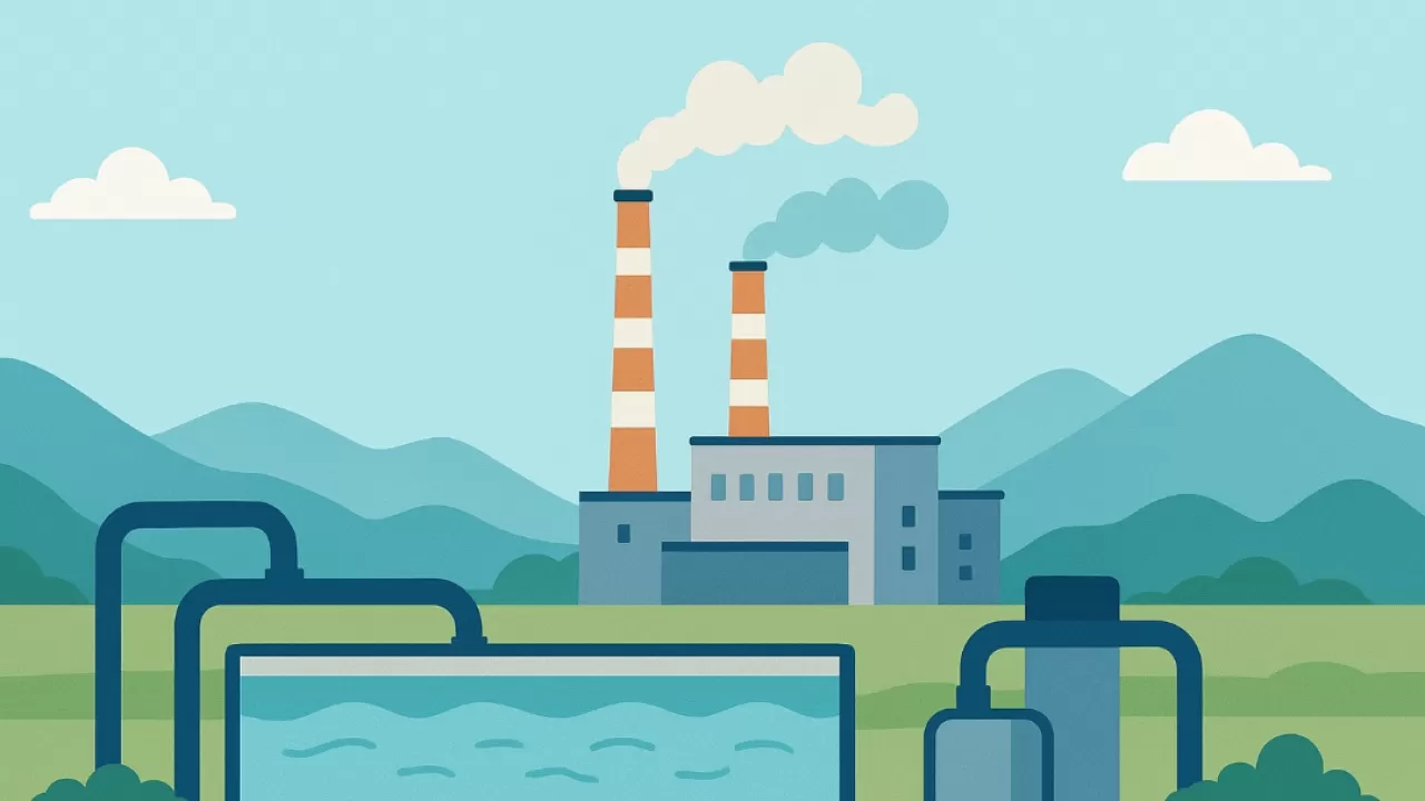 ТЭЦ Казахстана будут использовать только очищенные сточные воды 