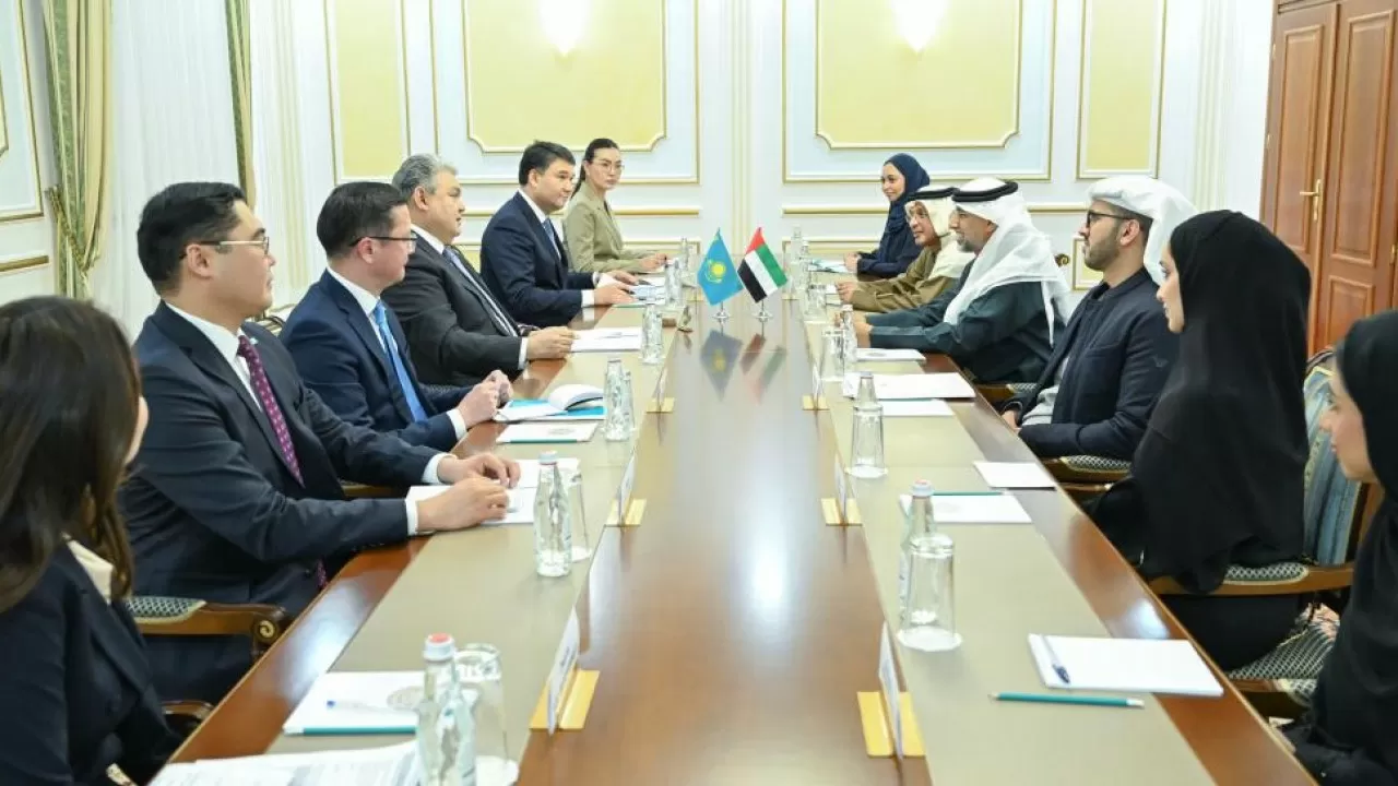 Kazakhstan and UAE Reaffirm Their Commitment to Further Strengthening Comprehensive Cooperation