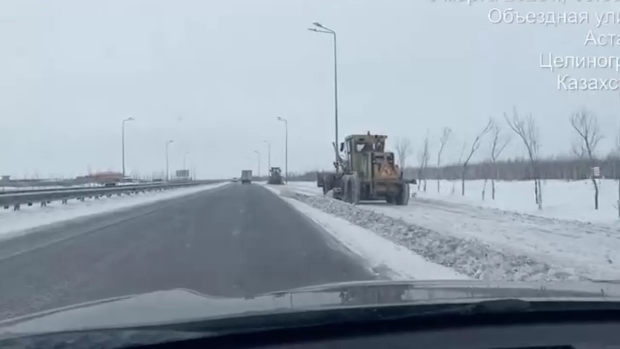 Ақмола облысында көлік жылдамдығына уақытша шектеу енгізілді