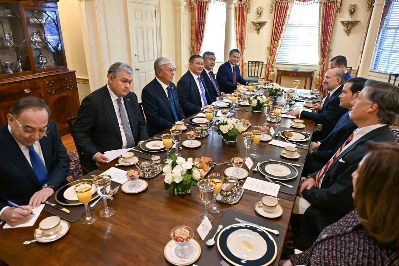 ​Қасым-Жомарт Тоқаев АҚШ Мемлекеттік хатшысы Марк Рубиомен кездесті